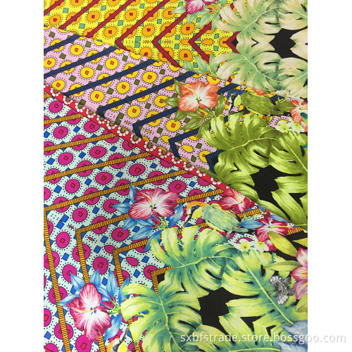 Rayon Challis 30S Light Printing Woven Fabric